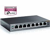 TP-Link 8-Portno Gigabit PoE Easy Smart Managed stikalo