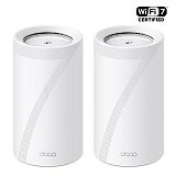 TP-LINK Deco BE85 BE19000 Tri-Band WiFi7 2-pack Mesh brezžični usmerjevalnik - router