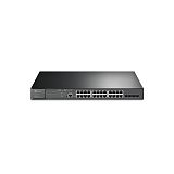 TP-LINK JetStream 28-Port Gigabit L2+ managed stikalo z 24-Port PoE+