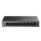 TP-LINK LS109P 9-Port 10/100Mbps 8xPoE+ 63W mrežno stikalo-switch