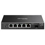 TP-LINK Omada SG2206MP 6-port Gigabit 4xPoE+ 1xSFP mrežno stikalo-switch