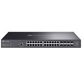 TP-LINK Omada SX3832 24-port 10GASE-T L2+ Managed 8x10GE SFP+ mrežno stikalo-switch