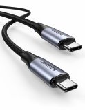 UGREEN USB-C 3.1 Gen2 10Gbps kabel 240W 1m (črn) 