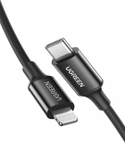 UGREEN USB-C na Lightning M/M kable 2m (črn) - box