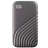 WD My Passport 1TB USB-C WDBAGF0010BGY-WESN siv zunanji SSD disk