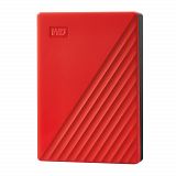 WD My Passport 4TB USB 3.0, rdeč