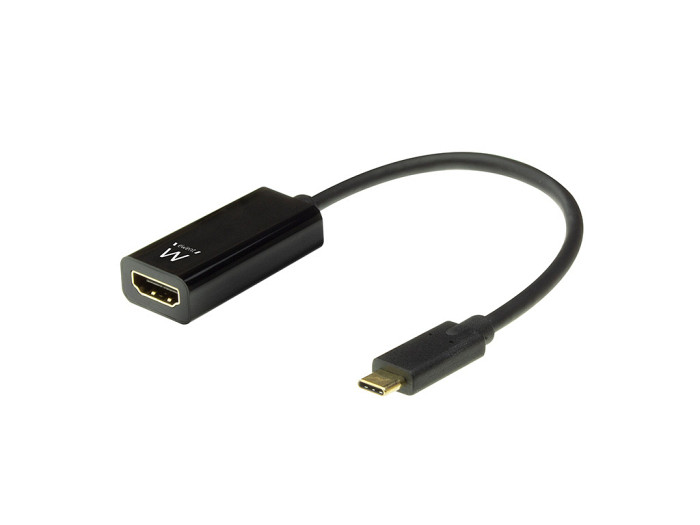 Adapter USB-C v HDMI 4K, črn, Ewent EW9823