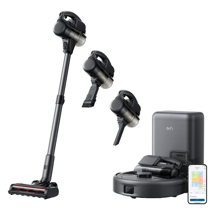 Anker Eufy E20 robotski sesalnik 3v1 s samopraznilno postajo