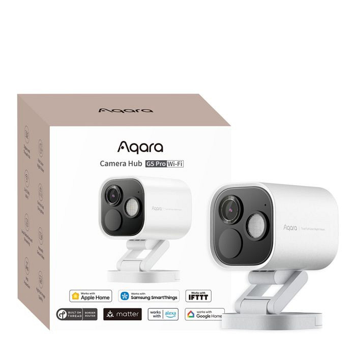 AQARA Camera Hub G5 PRO Wi-Fi, bela