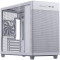 ASUS Prime AP201 Tempered Glass MicroATX Case White - stylish 33-liter MicroATX case with tool-free side panels, with support for 360 mm coolers, graphics cards up to 338 mm long, and standard ATX PSUs