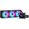 ASUS ROG Strix LC III 360 ARGB vodno hlajenje za procesor, trije 120mm ROG ARGB ventilatorji, Aura Sync