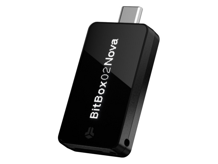BitBox02 NOVA Multi edition, strojna denarnica za Bitcoin in druge kriptovalute, črna