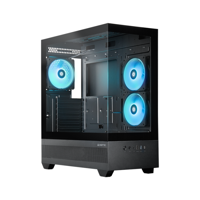 Chieftec GT-01B-OP USB3.2 ATX ohišje, črno