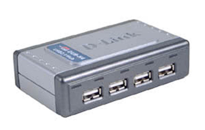 D-LINK USB žični razdelilec DUB-H4