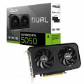 ASUS Dual GeForce RTX 5050 OC Edition 8GB GDDR6 (DUAL-RTX5050-O8G) grafična kartica, PCIe 5.0, 1xHDMI 2.1b, 3xDisplayPort 2.1b