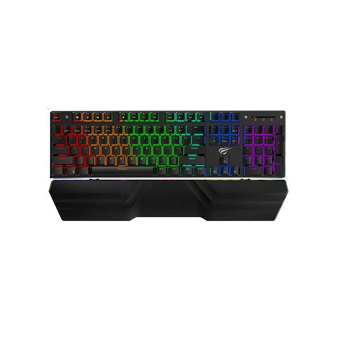 HAVIT Gamenote USB mehanska tipkovnica HV-KB498L  - SLO znaki