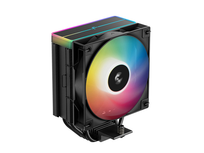 Hladilnik za procesor DeepCool AG400 BK ARGB V2, 120mm, črn