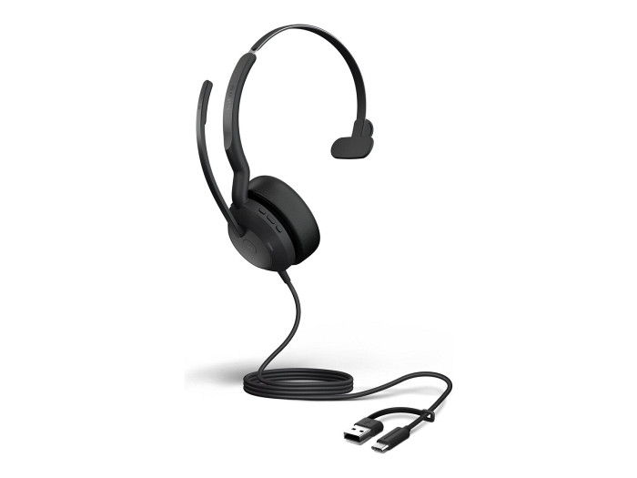 JABRA Evolve2 50 USB C/A MS Mono