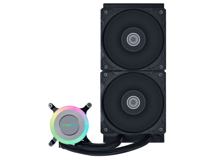 Komplet za tekočinsko hlajenje AIO Liquid Cooler Lian Li GA II Lite 240 Performance, črn