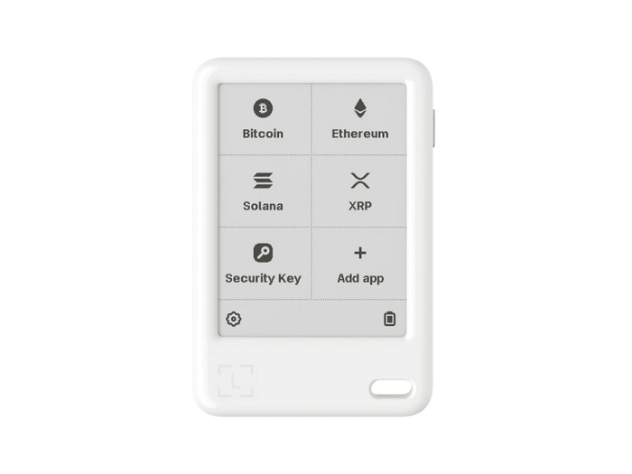 Ledger Nano Gen5 z Recovery Key, denarnica za Bitcoin in druge kriptovalute, Glacier White