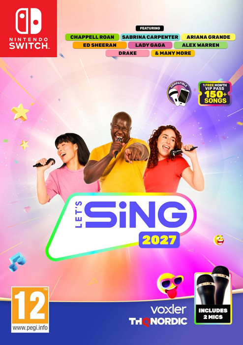 Let's Sing 2027 - 2 Mic Bundle (Nintendo Switch)