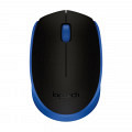 LOGITECH M171 brezžična modra optična miška