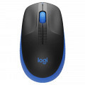 LOGITECH M190 brezžična optična modra miška