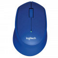 Miška Logitech M330 Silent Plus, modra