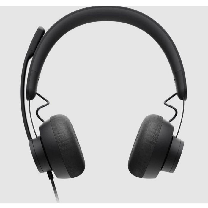 Logitech Zone žične slušalke, certificirane za Microsoft Teams, USB-C z adapterjem USB-A, grafitna b