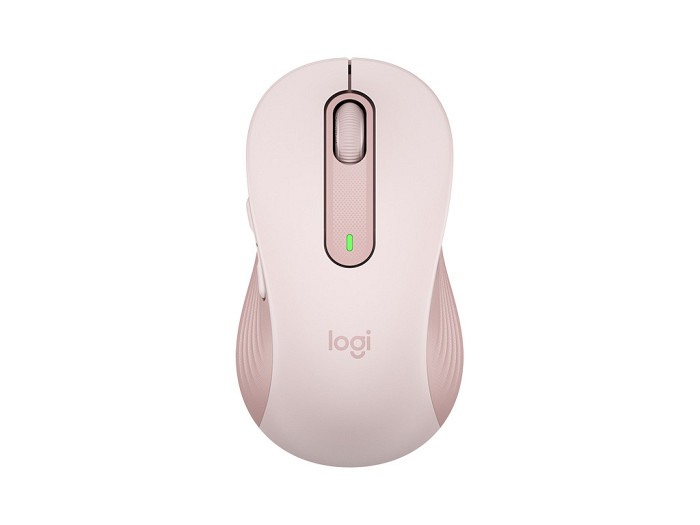 Miška Logitech Signature M650, velikost L, Bluetooth, roza
