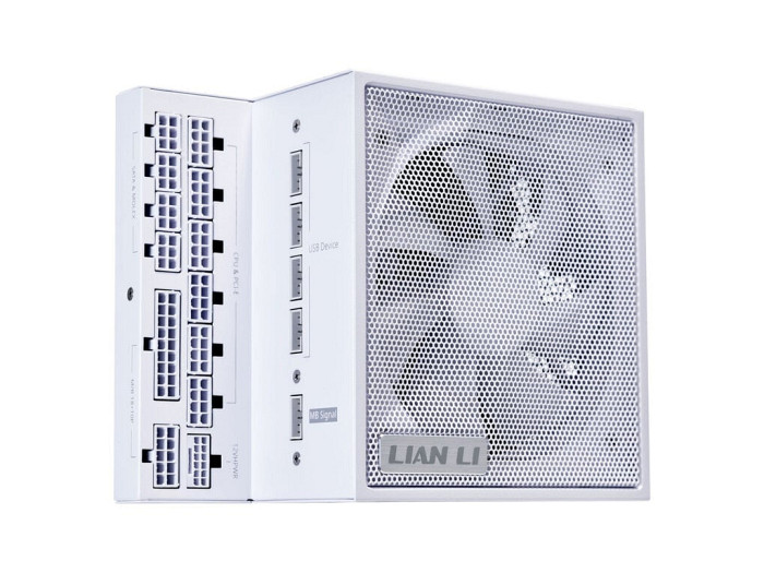 Napajalnik ATX Lian Li EDGE 1000W, 80 PLUS Gold, 12VHPWR, HUB, Modularen, bel