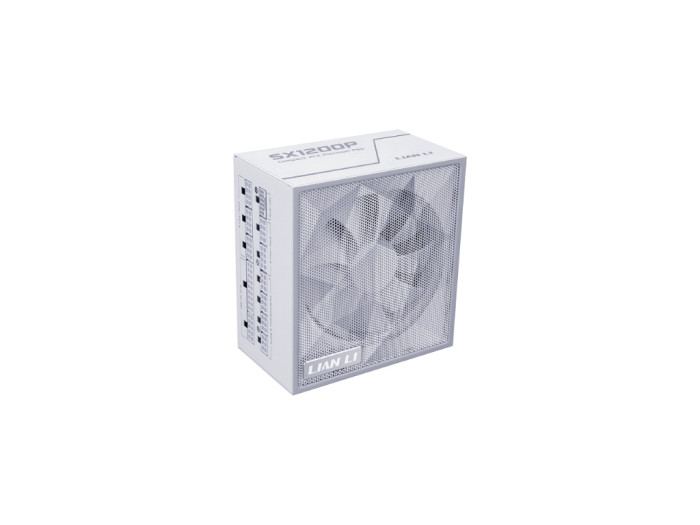 Napajalnik ATX Lian Li SX 1200W, 80PLUS Platinum, PCIe 5.1, ATX 3.1, Modularni, bel, SX1200P
