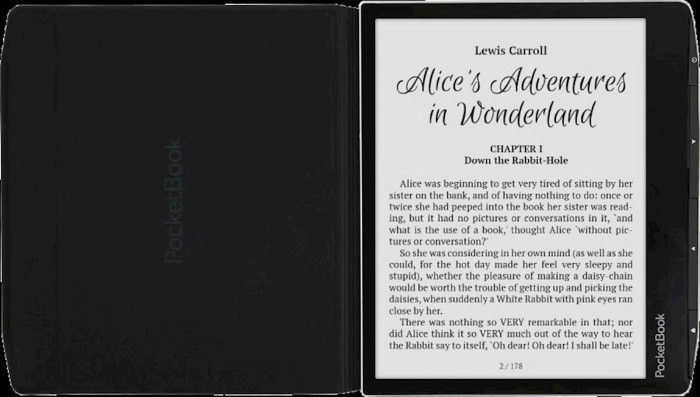 Ovitek PocketBook za Era, črne barve