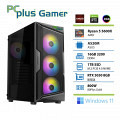 PCPLUS Gamer Ryzen 5 5600X 16GB 1TB SSD RTX 5050 8GB Windows 11 Home gaming namizni računalnik