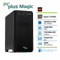 PCPLUS Magic Ryzen 7 8700G 32GB 1TB SSD Windows 11 Home namizni računalnik