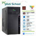 PCPLUS School Ryzen 5 5600G 16GB 512GB SSD Windows 11 PRO EDU (samo za izobraževalne ustanove) namizni računalnik
