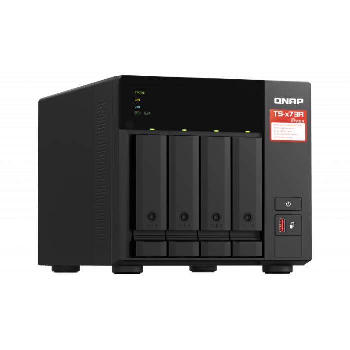 QNAP NAS strežnik za 4 diske, 8GB ram, 2x 2.5Gb mrežo