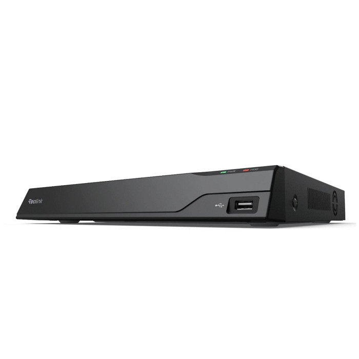 Reolink NVR snemalnik NVS16 16 kanalni POE, 24/7 snemanje, disk ni priložen, podpria kamere do 16MP