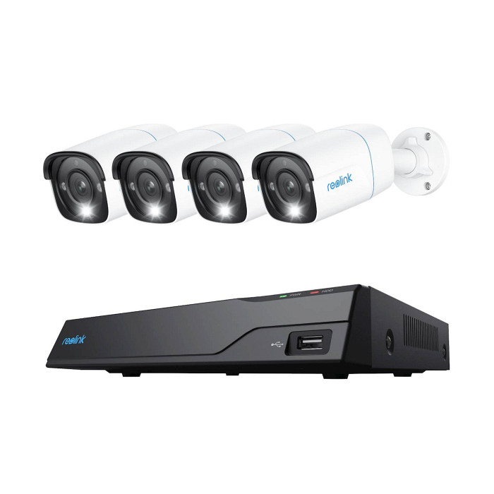 REOLINK NVR SNEMALNIK NVS8-8MB4 4K, 8 kanlalni NVR, 2TB HDD, 4x kamera