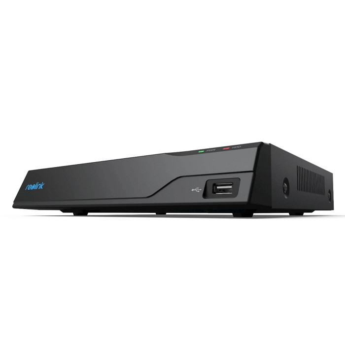 Reolink NVR snemalnik NVS8 Brez HDD, podpora do 2x6 TB, 8xPOE/25W