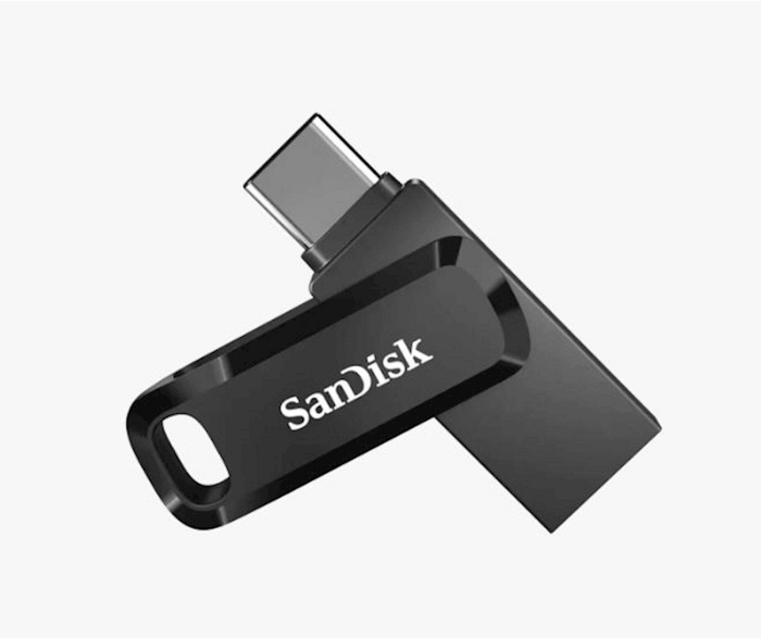 SanDisk 1TB Ultra Dual Drive Go USB-C/A 3.2 USB ključ (črn)