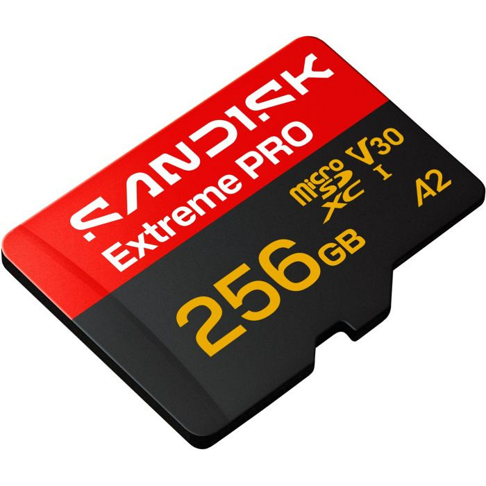 SanDisk 256GB Extreme PRO microSDXC UHS-I spominska kartica