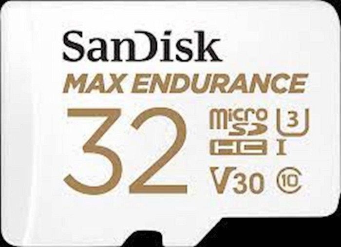 SanDisk 32GB MAX ENDURANCE microSD spominska kartica z adapterjem