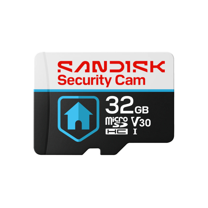 SANDISK 32GB Security Cam microSD UHS-I spominska kartica