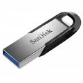 USB DISK SANDISK 32GB ULTRA FLAIR, 3.0, srebrn, kovinski, brez pokrovčka