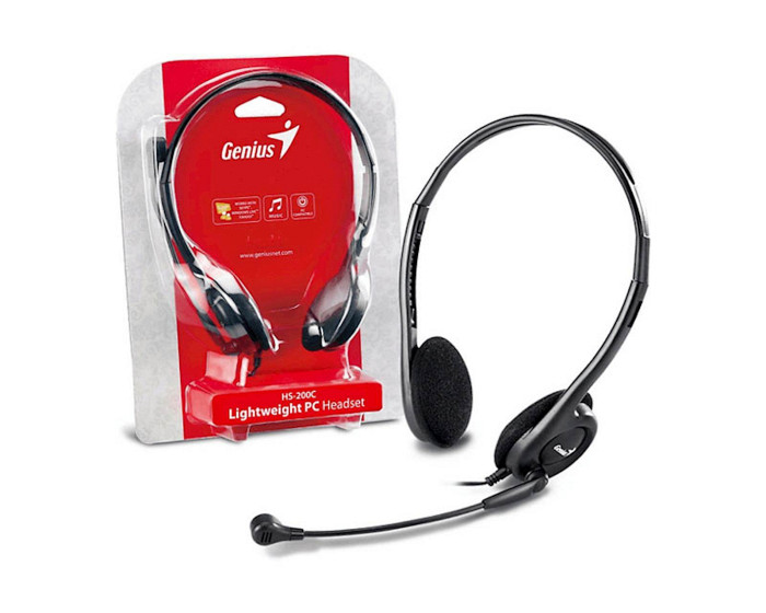 Slušalke Genius HS-200C single jack