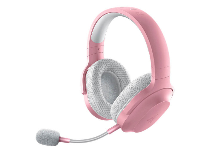 Slušalke Razer Barracuda X Wireless Quartz (2022), roza