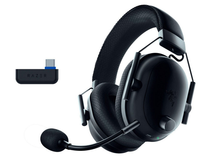 Slušalke Razer Blackshark V2 Pro za PlayStation, črne