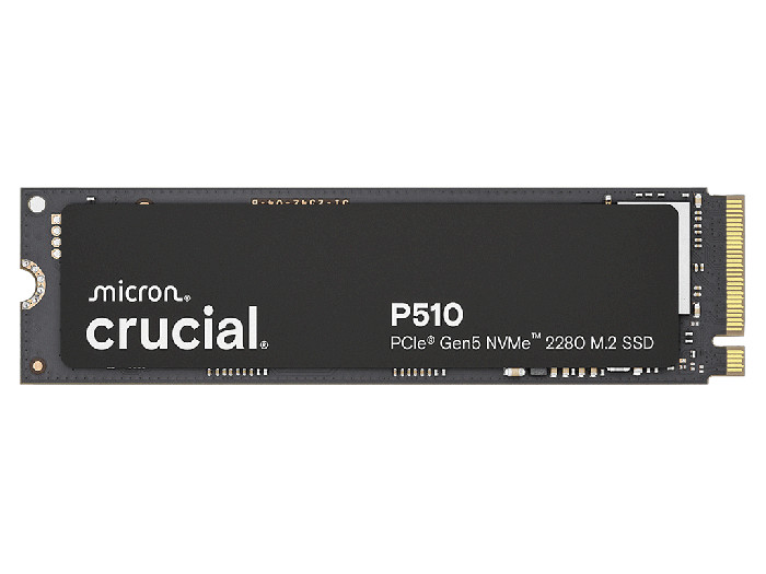 Crucial P510 1TB PCIe Gen5 NVMe 2280 M.2 SSD