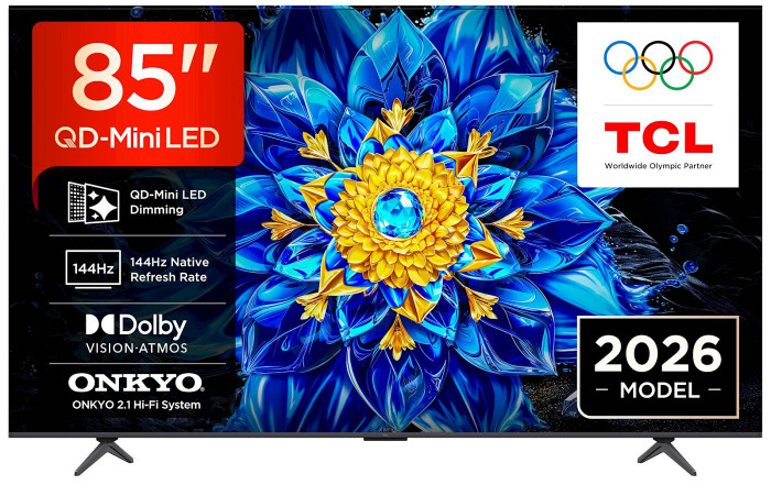 TCL 85 Premium QD-Mini LED TV 85P8L